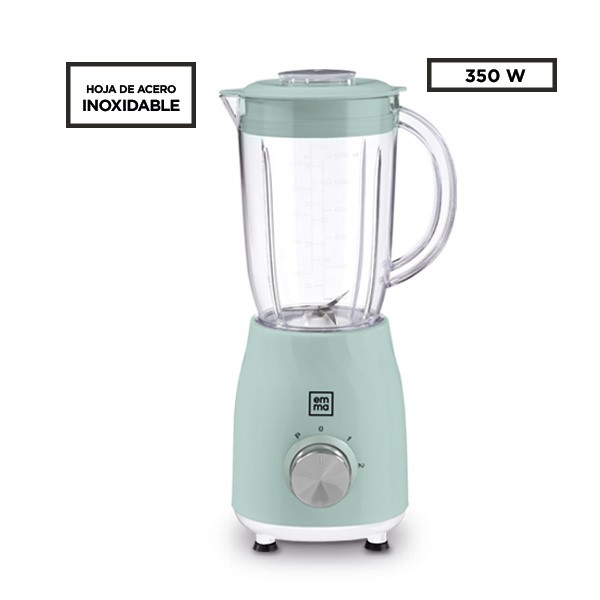 Emma Batidora Vaso Verde 350W 1,2L