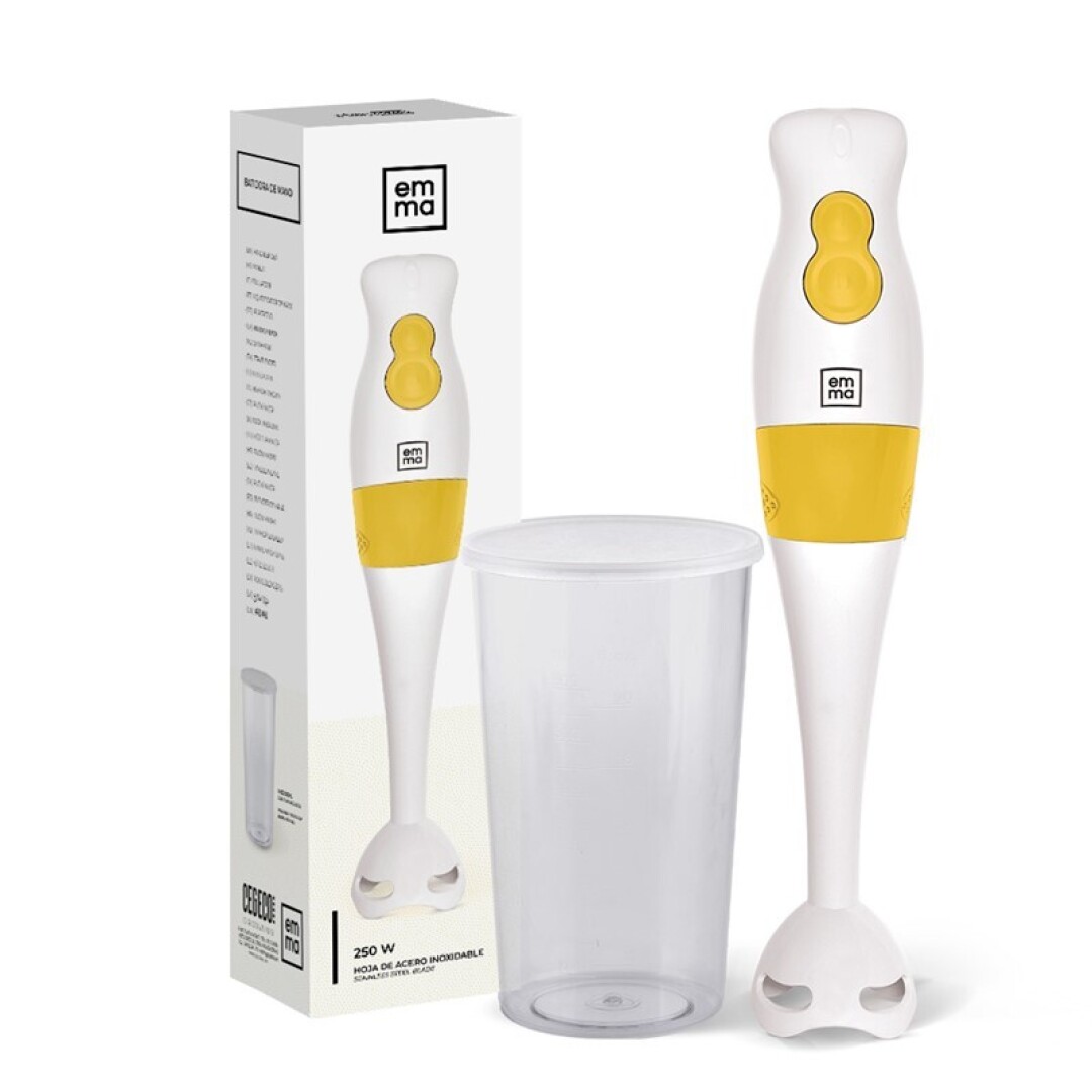 Emma Batidora Mano Mostaza 250w
