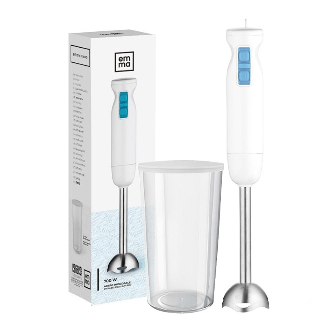 Emma Batidora Mano Inox Azul 700w