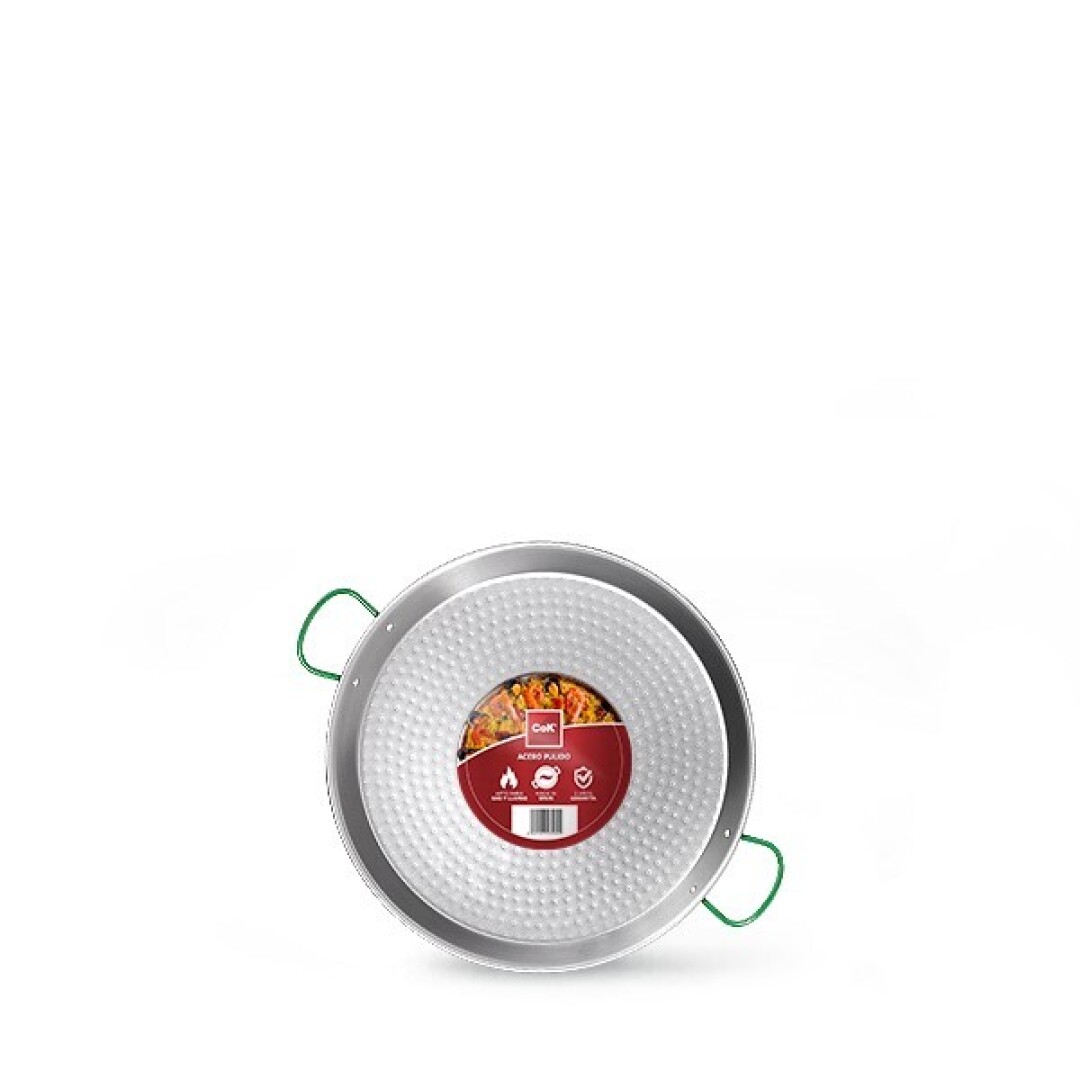 Cok Paellera Acero Pulido 36 cm (7 raciones)