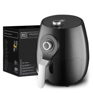 Emma Freidora Aire Negra Manual 5L 1700w