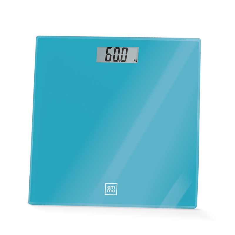 Emma Báscula Baño Digital Azul 30x30cm - Imagen 3