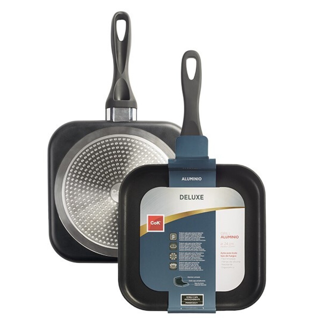 Cok Asador Grill Deluxe 28X28 cm 2,5 mm