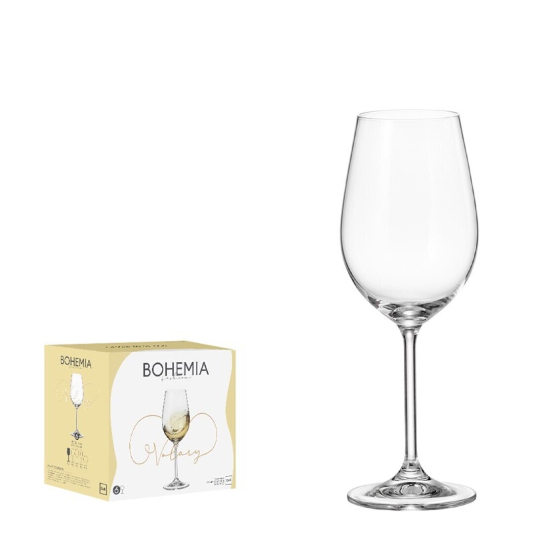 Juego de 6 Bohemia Copa Volary 35cl