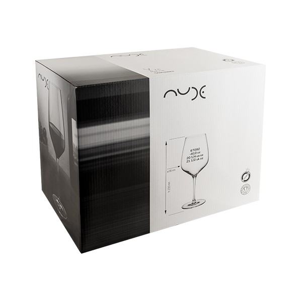 Juego de 6 Copa Nude Refine 62,5cl - Imagen 2