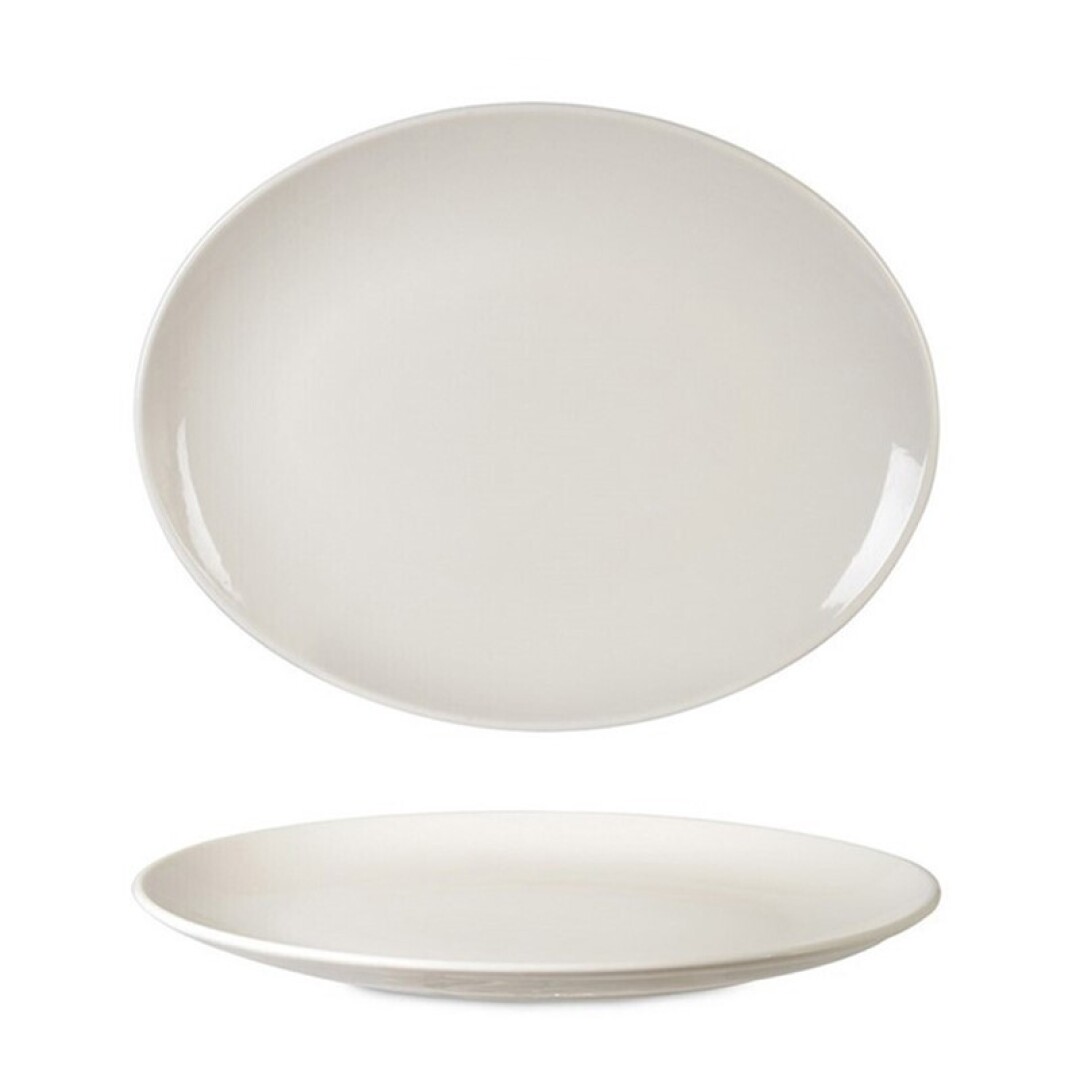 Fuente Oval Elipse Valencia Blanco