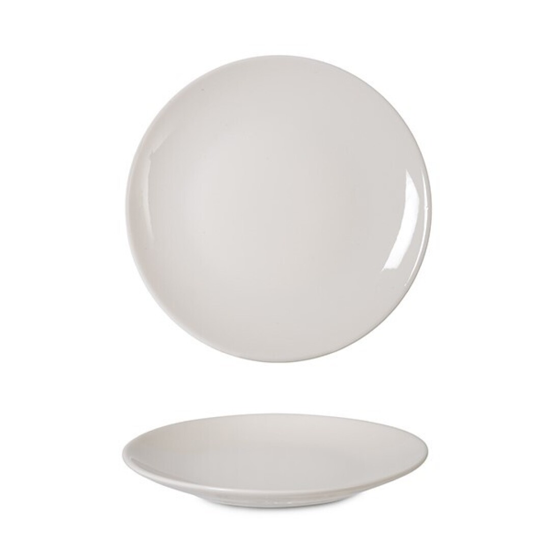 Plato Llano Coupe Valencia Blanco