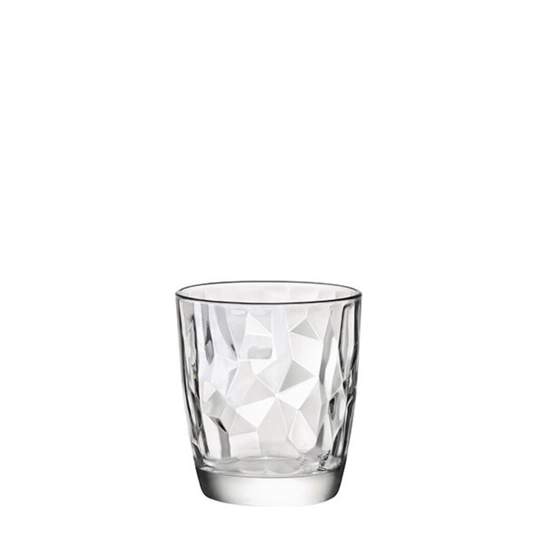 Juego de 6 Vaso Diamond Transparente
